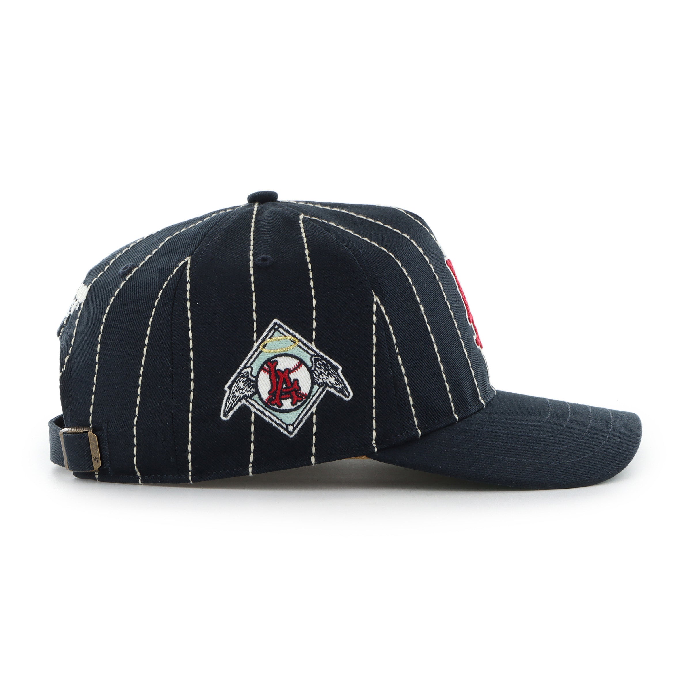 Los Angeles Angels MLB Rawlings Pinstripe X '47 Hitch