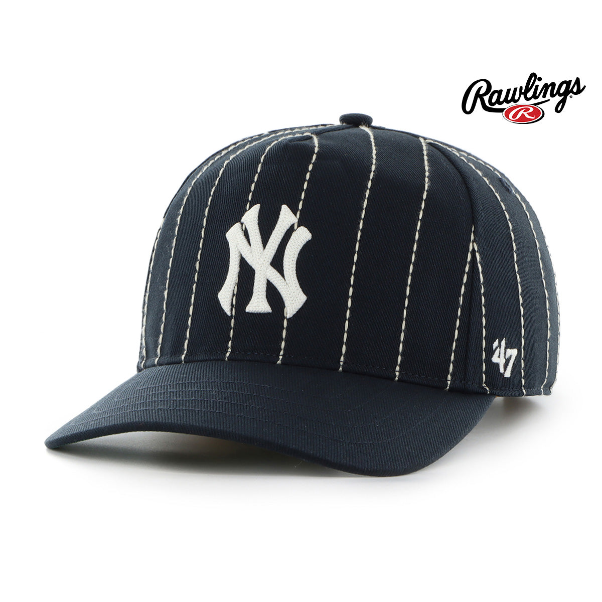 New York Yankees MLB Rawlings Pinstripe X '47 Hitch
