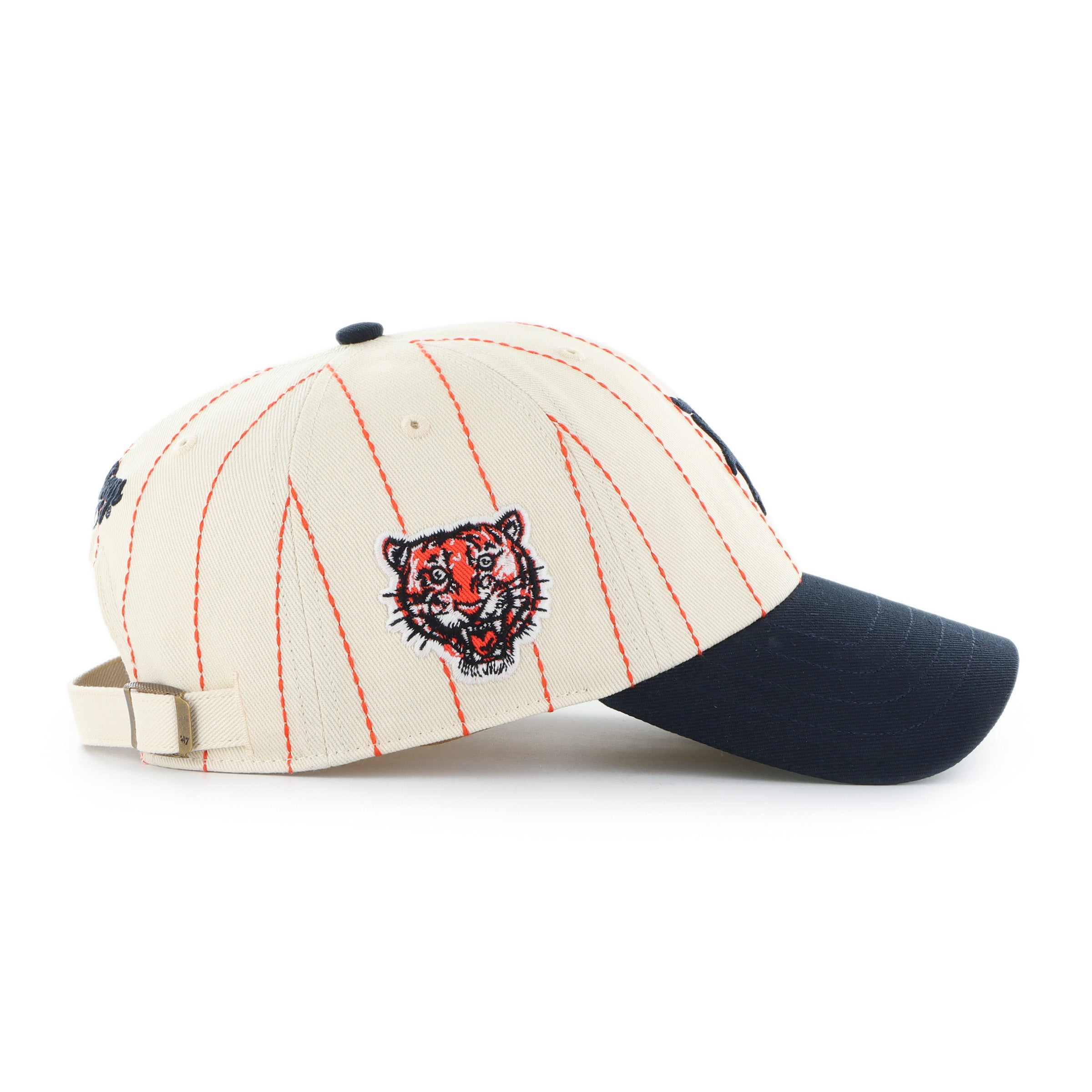 Detroit Tigers MLB Rawlings Pinstripe X '47 Clean Up