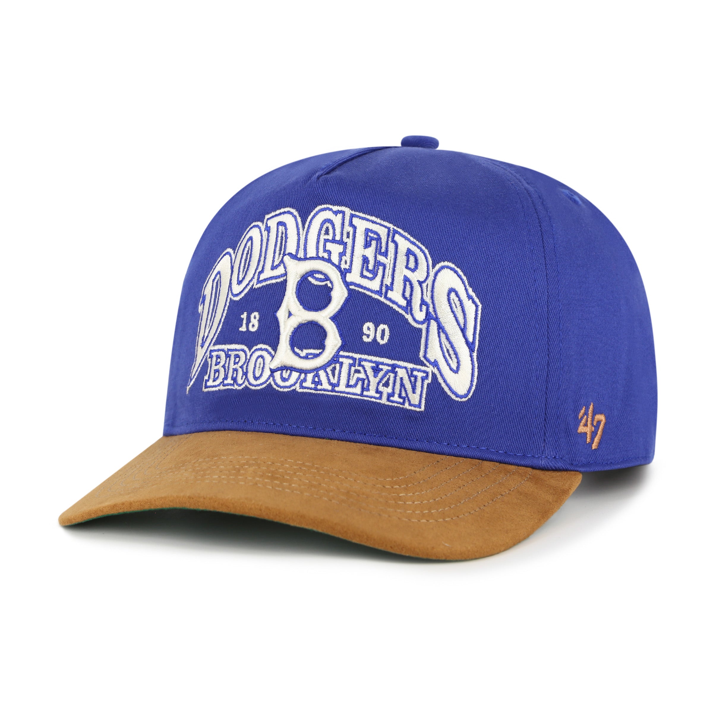 Los Angeles Dodgers MLB Cooperstown Suede Visor '47 Hitch