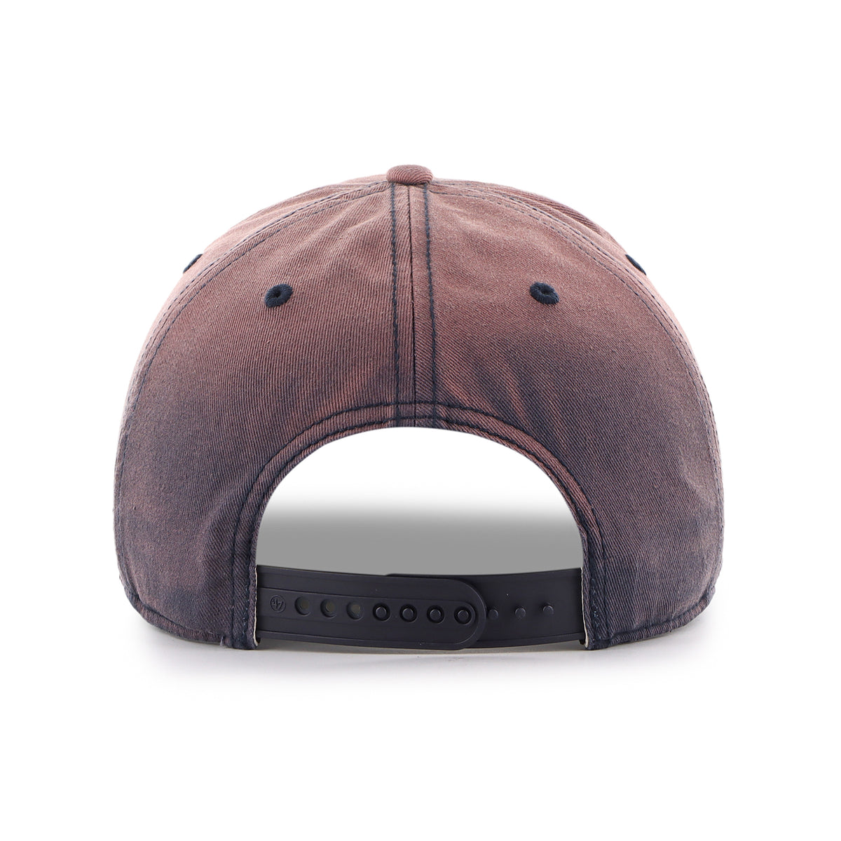 Gorra '47 Hitch RF Dallas Cowboys NFL Dusted Laramie azul en algodón con acabado desgastado, nombre Cowboys bordado al frente, logo lateral y snapback ajustable