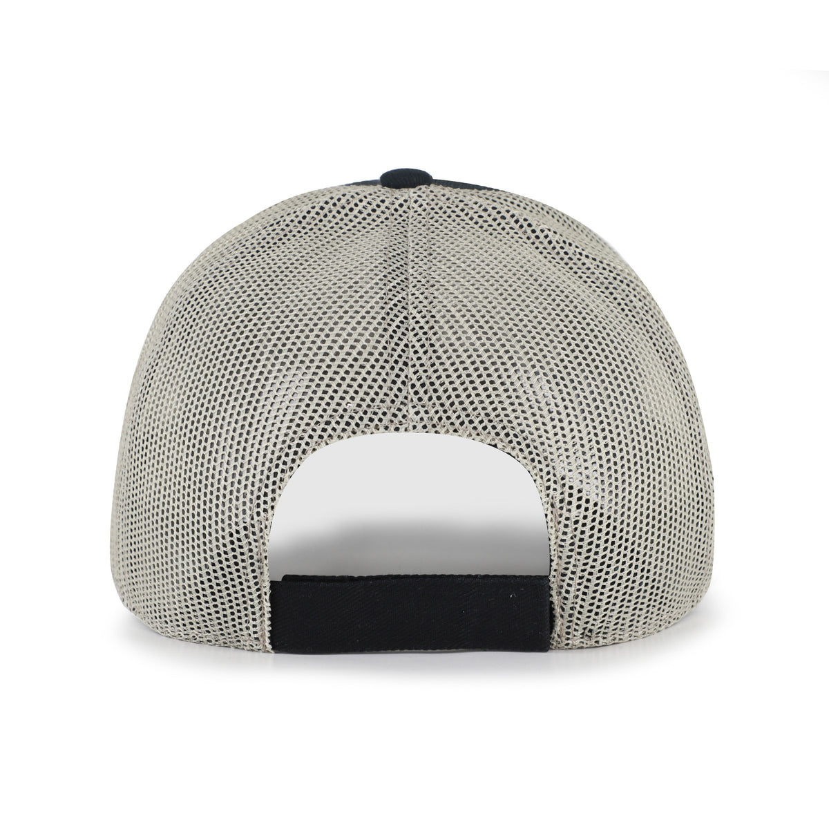 Gorra '47 Trucker Pittsburgh Steelers NFL Enfield negro en algodón y mesh, logo y nombre Steelers bordado al frente y snapback ajustable
